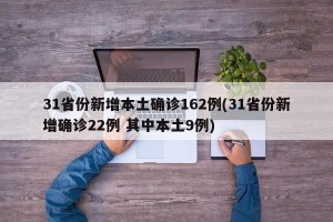 31省份新增本土确诊162例(31省份新增确诊22例 其中本土9例)