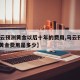 【马云预测黄金以后十年的费用,马云预言2035黄金费用是多少】